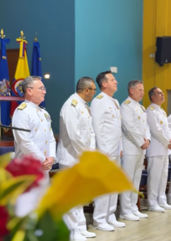 ceremonia de relevo de la Presidencia de Cotecmar